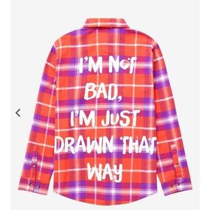 Cakeworthy Disney —- Who Framed Roger Rabbit Jessica Rabbit Flannel —— NWOT